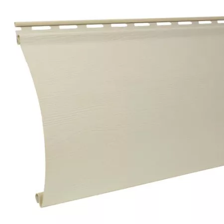 сайдинг виниловый однопереломный «Blockhouse», бежевый