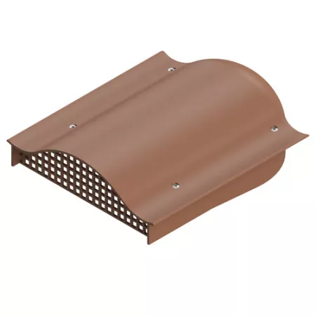 Аэратор кровельный TP-88/S | Кровельный вентиль для кровли из металлочерепицы «Монтеррей» Терракотовый