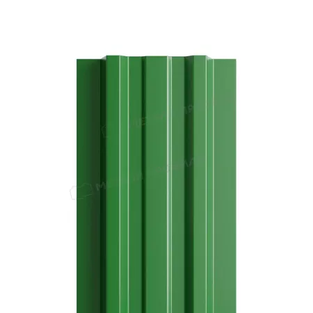 Штакетник металлический МЕТАЛЛ ПРОФИЛЬ LАNE-T 16,5х99 NormanMP (ПЭ-01-6002-0.5)