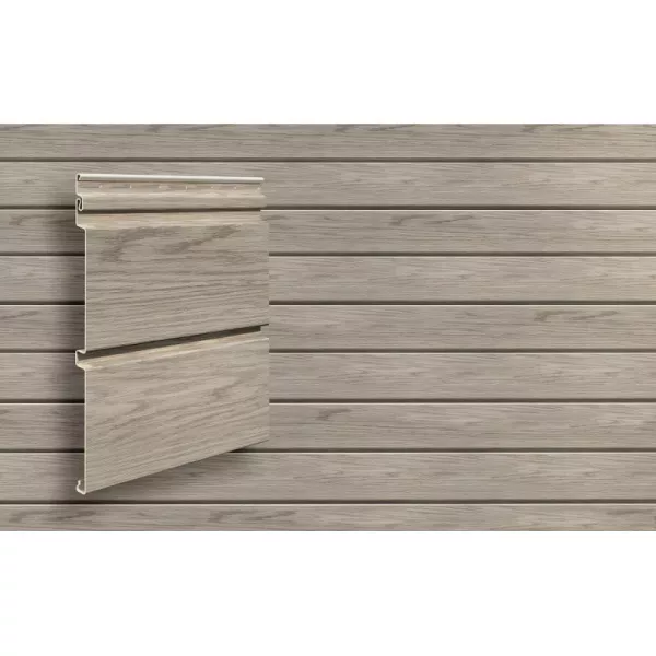 Виниловый сайдинг VOX Nature Брус SVP-05, Дуб морёный