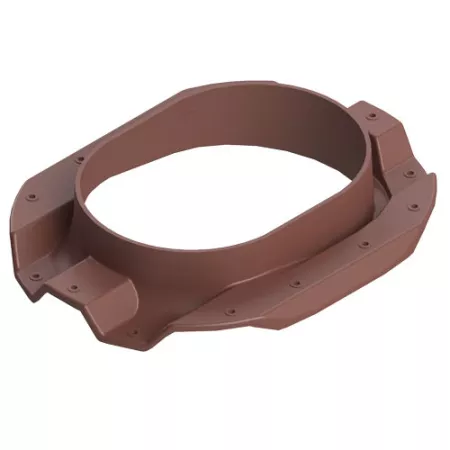 Аэратор кровельный TP-88/С | Кровельный вентиль для кровли из профнастила С-21 красный