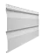 Сайдинг STANDARD, Корабельный брус D4.5D, пломбир