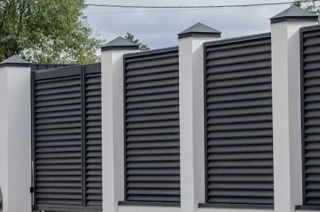 Забор жалюзи «YardWall», покрытие полиэстер