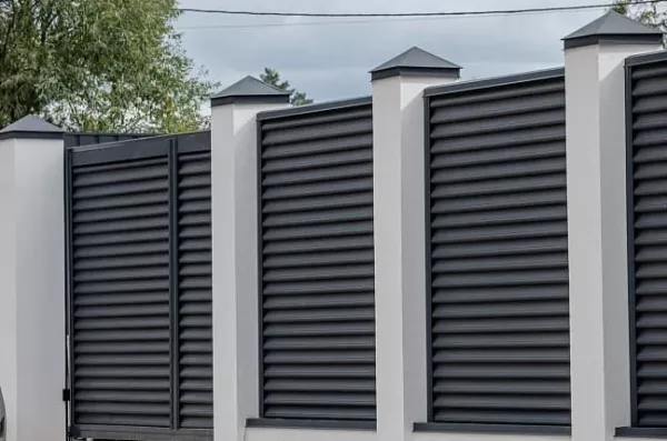 Забор жалюзи «YardWall», покрытие printech