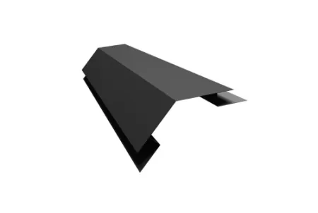 Угол внешний сложный 75х75 135гр 0,5 PurPro Matt 275 RAL 9005 черный