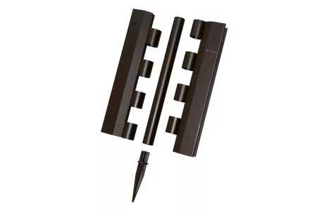 Шарнир для клумбы Holzhof 30*300мм, пластик коричневый