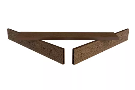 Доска грядочная NauticPrime 150*25*2950мм, венге