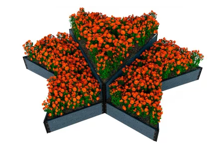 Доска грядочная NauticPrime 225*30*2950мм, серый