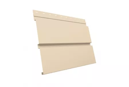 Квадро брус 0,45 PE с пленкой RAL 1015 светлая слоновая кость