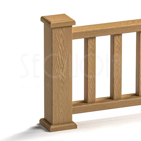 Комплект крышка\юбка для столба SEQUOIA NATURE