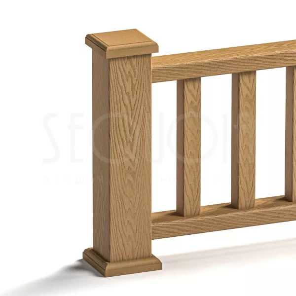 Комплект крышка\юбка для столба SEQUOIA NATURE