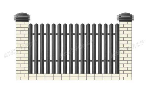 Штакетник FREELINE, покрытие neomatt