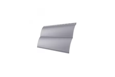 Сталь Блок-хаус 0,390 Grand Line 0,45 PE RAL 7004 сигнальный серый