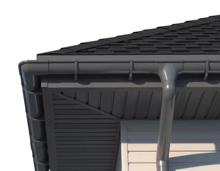 ТН, Софит, частично перфорированный, бруния, 3м