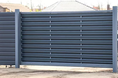 3D Штакетник (универсальное металлическое ограждение), покрытие полиэстер