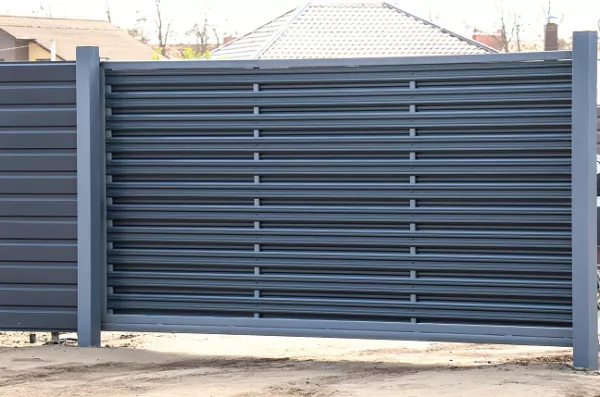 3D Штакетник (универсальное металлическое ограждение), покрытие neomatt