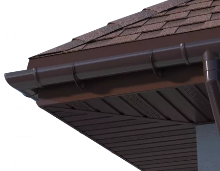 ТН, Софит, без перфорации, каштан, 3м