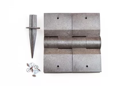 Элемент угловой из ДПК поворотный для грядки ДПК Grand Line 150мм Венге