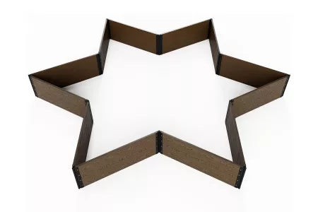 Доска грядочная Holzhof 150*25*2950мм, тиснение 3D