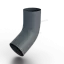 Колено сливное D100 Foramina Freeze (FRZ_D-01-Grey\Grey-0.6)