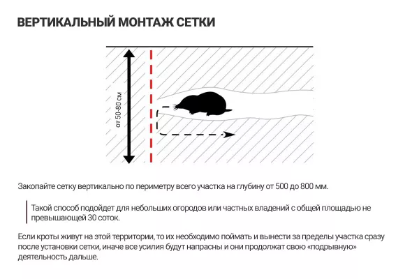 Сетка от кротов для газона 2х50 м (100 кв.м.)