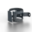 Держатель трубы D100 (на дерево) МЕТАЛЛ ПРОФИЛЬ Foramina Freeze (FRZ_D-01-Grey\Grey-0.6)