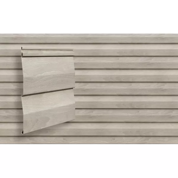 Виниловый сайдинг VOX Nature Корабельный брус SVP-01, Дуб серый