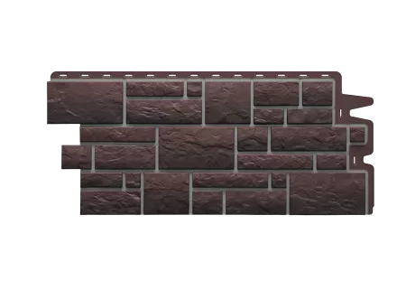 Фасадная панель BURG, земляной