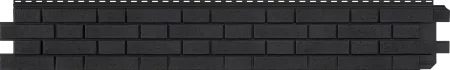 Фасадная панель Стоун Хаус S-Lock Клинкер Нордик Графитовый (1,95 м)