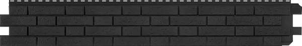 Фасадная панель Стоун Хаус S-Lock Клинкер Нордик Графитовый (1,95 м)
