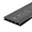 Террасная доска Decking Urban 150х24х2000 0,3м2 графит (Жженый Кедр)