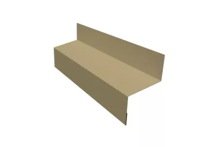 Отлив межэтажный 45 0,4 PE с пленкой RAL 1014 слоновая кость