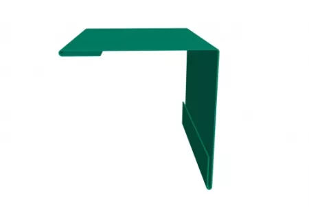 Угол внешний 50х50 0,45 PE с пленкой RAL 5021 водная синь