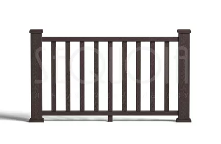 Комплект ограждения SEQUOIA «Рагланг»,black