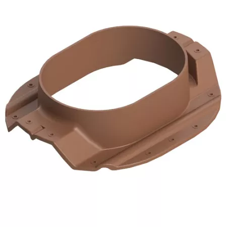 Аэратор кровельный TP-88/N | Кровельный вентиль для кровли из профнастила НС-35 терракотовый