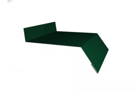 Отлив простой 50 0,5 Satin с пленкой RAL 6005 зеленый мох