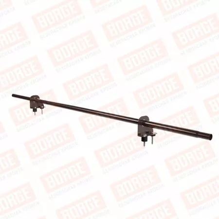 Снегозадержатель однотрубчатый NewLine, D-25мм, 1,5м, для металлочерепицы, коричневый шоколад (RAL 8017)