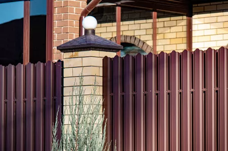 Штакетник (металлический), покрытие полиэстер