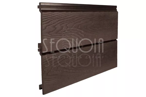 Доска фасадная SEQUOIA Evolution 3D WOOD BROWN 3000 мм