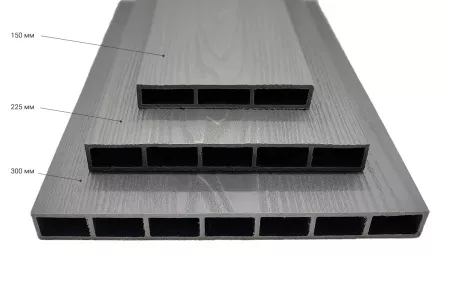 Доска грядочная NauticPrime 300*30*2950мм, серый