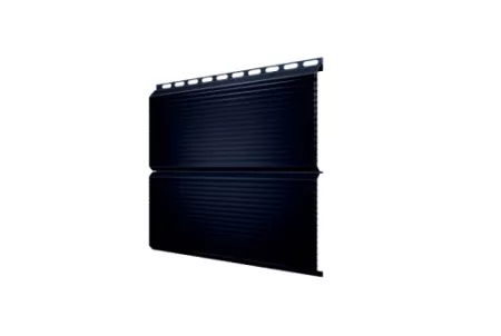 ЭкоБрус 0,345 Gofr Grand Line 0,5 Satin Mаtt RAL 9005 черный