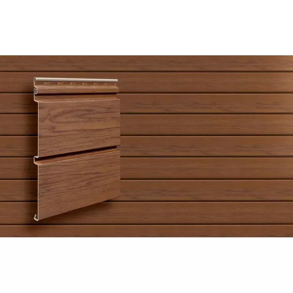 Виниловый сайдинг VOX Nature Брус SVP-05, Дуб золотой