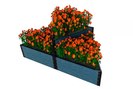 Доска грядочная NauticPrime 300*30*2950мм, серый