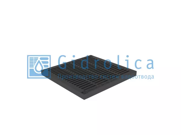Решетка водоприемная Gidrolica Point РВ-28,5.28,5 - пластиковая, кл. А15