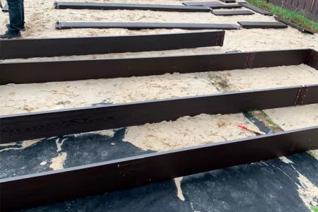 Доска грядочная NauticPrime 450*35*2950мм, венге