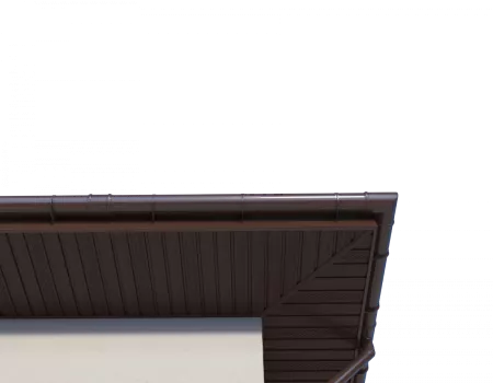 ТН, Софит, без перфорации, каштан, 3м