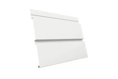 Квадро брус 0,5 Satin с пленкой RAL 9003 сигнальный белый