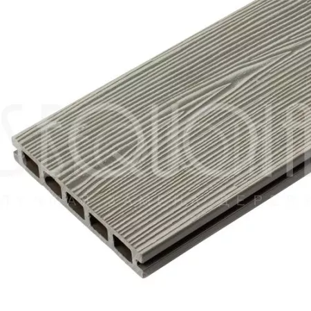 Доска террасная SEQUOIA DUAL 3D WOOD GRAY 146x24x6000мм