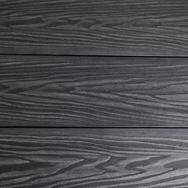 Террасная доска TERRADECK ARAGON тиснение под дерево 150*20*3000м, черный