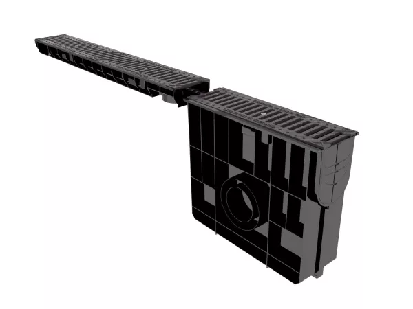 Пескоуловитель Gidrolica Standart ПУ-10.16.42 - пластиковый (в комплекте: крепеж+корзина)